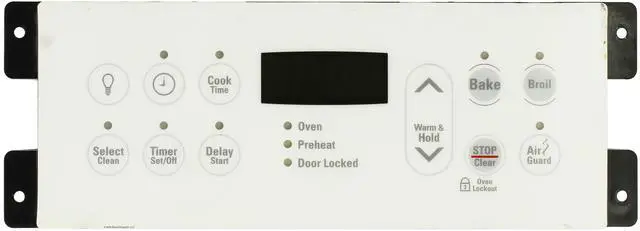 Main image of Electrolux Oven 316418312 Electronic Clock Timer, White Overlay
