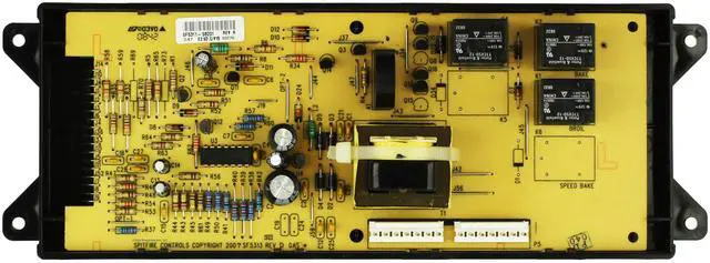 Alt view image 2 of 2 - Electrolux Oven 316418201 Electronic Clock Timer, White Overlay