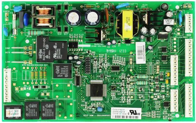 Main image of GE Refrigerator 225D4206G004 WR55X11080 Main Control Board Assembly