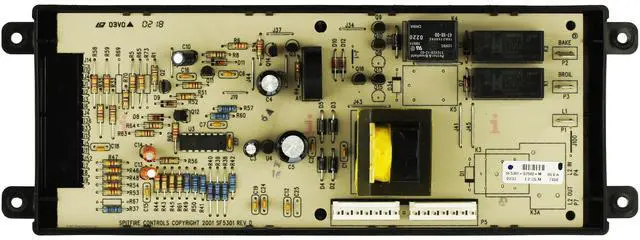 Main image of Electrolux Oven 316207502 Electronic Clock Timer, White Overlay