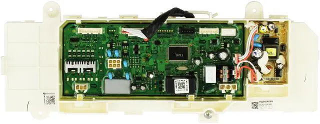 Alt view image 2 of 2 - Samsung Washer DC92-02117F/DC92-02635A Main Control Board Union