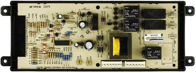 Alt view image 2 of 2 - Electrolux Oven 316207507 Electronic Clock Timer, White Overlay