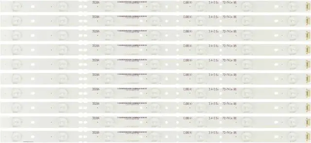Main image of RCA IC-A-KJAB50D354 LED Backlight Strips (10) LED50B45RQ (SEE NOTE) NEW