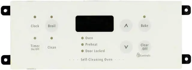 Main image of Electrolux Oven 316418205 Electronic Clock Timer ES200, White Overlay