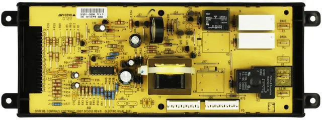 Alt view image 2 of 2 - Frigidaire Range 316418204 Controller W/ White Overlay