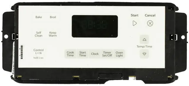 Main image of Whirlpool Range W10349613 WPW10349613 Control Board - White Overlay