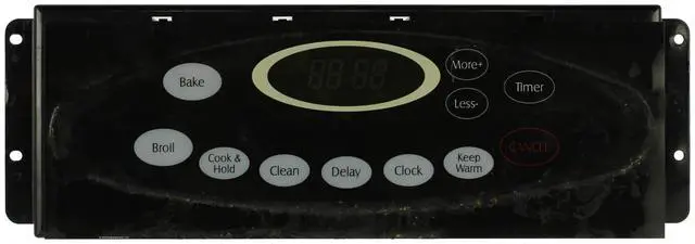 Main image of Maytag Range 8507P252-60 Control Panel - Black Overlay
