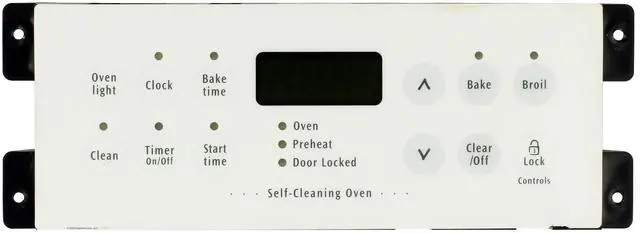 Main image of Electrolux Oven 316418300 Electronic Clock Timer, White Overlay