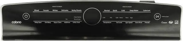 Main image of Whirlpool Washer W10507937 Main Control Panel Console