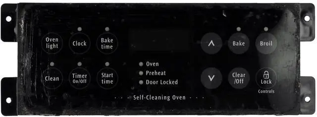Main image of Electrolux Oven 316418303 Electronic Clock Timer, Black Overlay