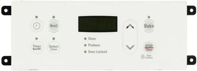 Main image of Electrolux Oven 316418206 Electronic Clock Timer ES205, White Overlay