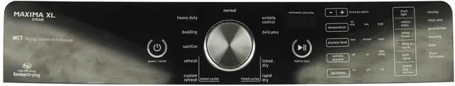 Main image of Whirlpool Dryer W10469309 Control Panel