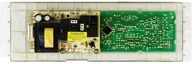 Alt view image 2 of 2 - GE Oven WB27T10230 191D2818P002 Control Board  - White Overlay