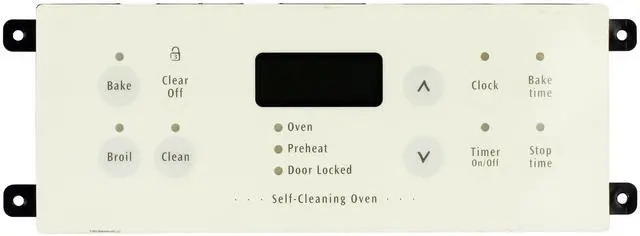 Main image of Electrolux Oven 316207507 Electronic Clock Timer, White Overlay