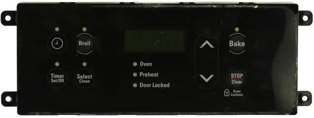 Main image of Kenmore Frigidaire Range 316418207 Control Board w/Black Overlay