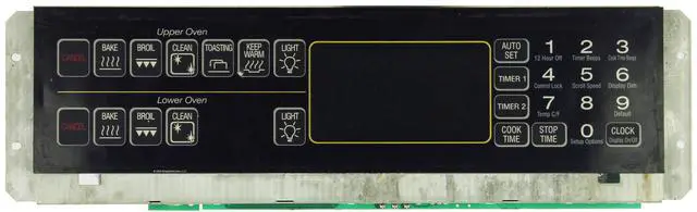 Main image of Oven 7601P607-60 Control Board - Black Overlay