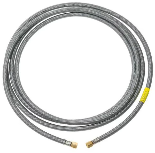 Main image of GE WX08X10012 12' 1/4 in x 1/4 in Braided Water Inlet Hose