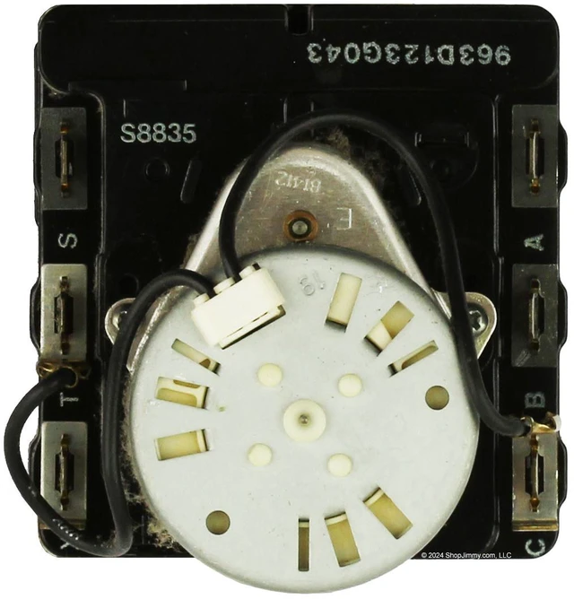 Alt view image 2 of 2 - GE Dryer 963D123G043 Timer