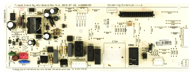 Main image of Whirlpool W11221415 Microwave Control Board