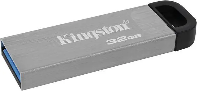 Alt view image 3 of 4 - Kingston 32GB DataTraveler Kyson DTKN 32G USB 3.2 Gen 1 Metal Flash Drive DTKN/32GB with OEM USB Lanyard