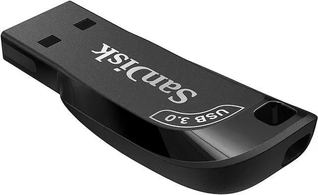 Alt view image 5 of 5 - SanDisk 128GB Ultra Shift USB 3.0 SDCZ410 SD CZ410 128G Flash Drive, Speed Up to 100MB/s SDCZ410-128G-G46 with OEM USB Lanyard