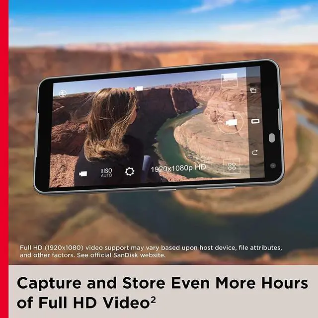 Alt view image 3 of 16 - SanDisk 64GB Ultra microSDXC 140MB/s UHS-I U1 A1 Full HD C10 microSD 64G micro SD SDXC Flash Memory Card SDSQUAB-064G-GN6MN with OEM Lanyard