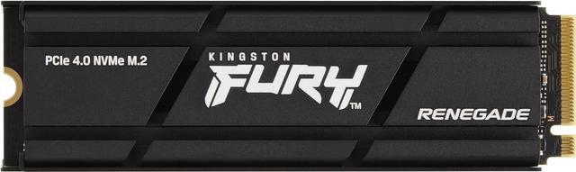 Alt view image 2 of 6 - Kingston Fury Renegade 1TB PCIe NVMe M.2 Internal Gaming SSD SFYRSK/1000G