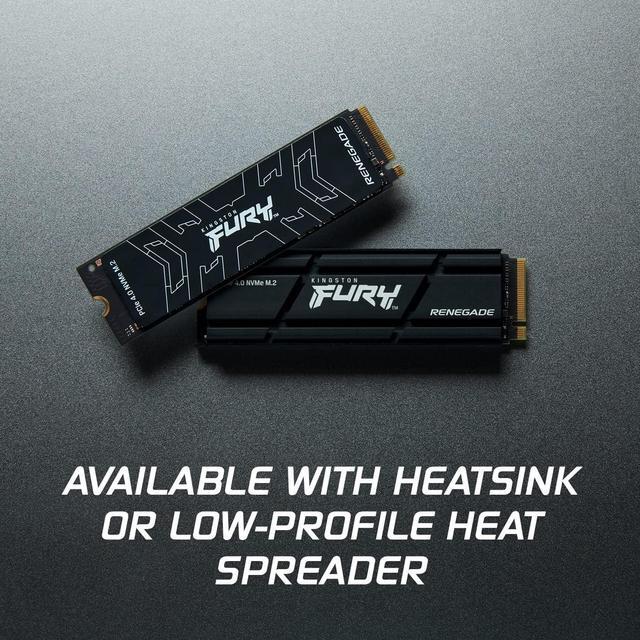Alt view image 5 of 6 - Kingston Fury Renegade 1TB PCIe NVMe M.2 Internal Gaming SSD SFYRSK/1000G