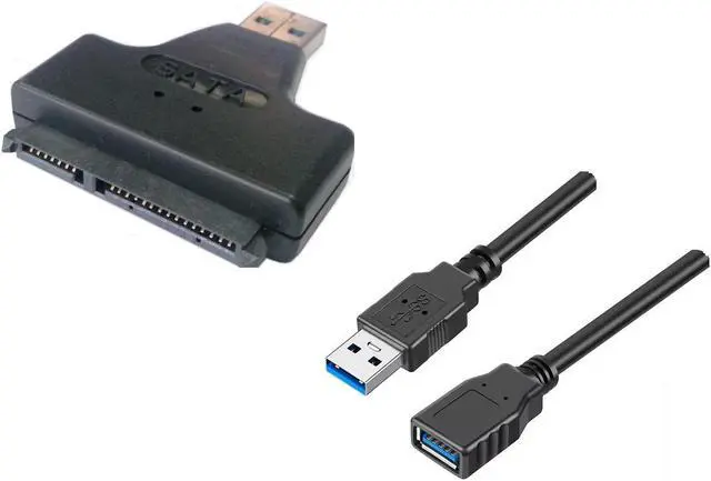 Alt view image 7 of 7 - USB 3.0 To 2.5" SATA NoteBook Laptop Hard Disk Drive HDD SSD Internal To External Adapter Converter Cable Cord Sata Cable Line