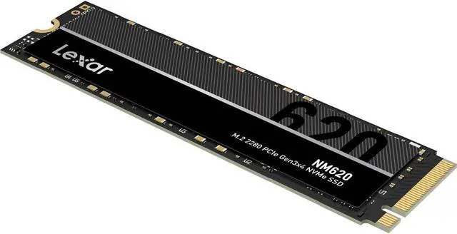 Alt view image 3 of 8 - Lexar NM620 SSD 2TB PCIe Gen3 NVMe M.2 2280 Internal Solid State Drive, Up to 3300MB/s Read, for Gamers and PC Enthusiasts (LNM620X002T-RNNNU)