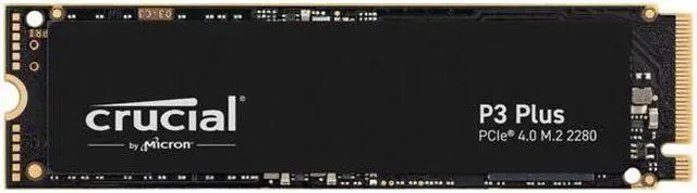 Main image of Crucial P3 Plus 1TB PCIe Gen4 3D NAND NVMe M.2 SSD, up to 5000MB/s