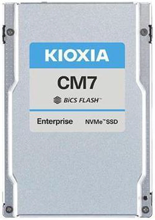 Main image of Kioxia KCMYXRUG15T3 CM7-R 15.3TB NVMe PCIe 2.5" 15mm SIE