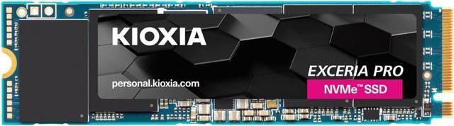 Alt view image 7 of 7 - Kioxia LSE10Z001TG8 Exceria Pro NVME M.2 1TB SSD, PCIe 4.0 x4, Up to 7300MB/s Read Speed