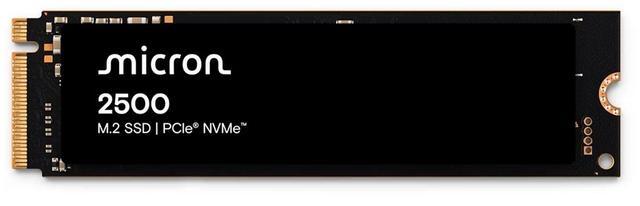 Micron SSD 2500 PCIe Gen4 NVMe SSD QLC NAND 1TB M.2