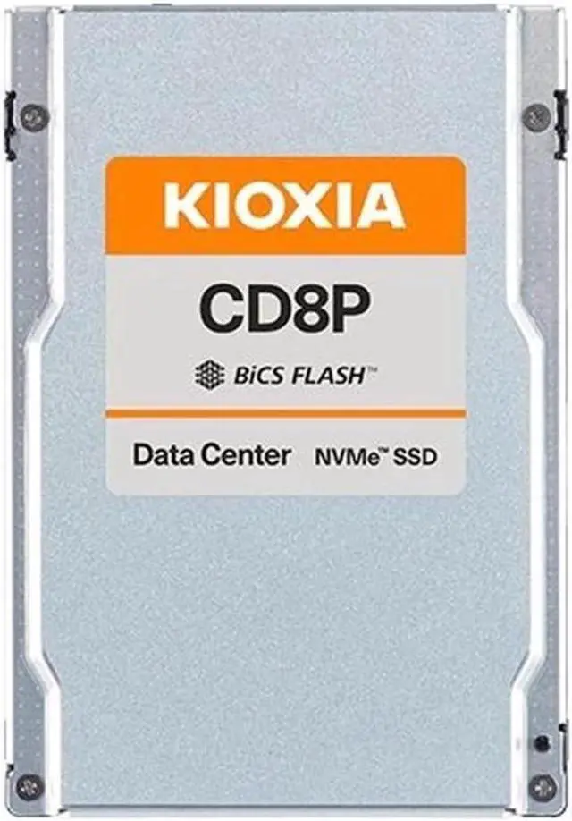 Main image of Kioxia KCD8XPUG12T8 CD8-P 12.8TB NVMe PCIe 5x4 2.5" 15mm SIE SSD