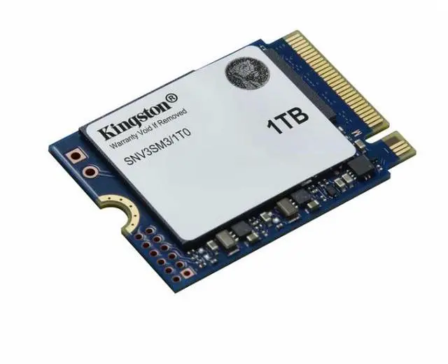 Alt view image 3 of 6 - Kingston NV3 M.2 2230 1TB PCIe 4.0 x4 NVMe Internal Solid State Drive (SSD) SNV3SM3/1T0 Up to 6000 MB/s
