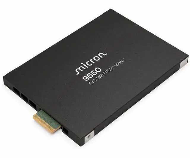Main image of Micron 9550 PRO 15.36 TB Solid State Drive - E3.S Internal SSD 15.36TB- PCI Express NVMe (PCI Express NVMe 5.0) MTFDLBQ15T3THA-1BK1DABYYR