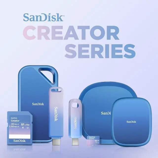 Alt view image 7 of 8 - SanDisk 2TB Creator Phone SSD - Up to 1,000 MB/s - Compatible with MagSafe for Your USB-C Smartphone, Works with iPhone 15 Pro/Pro Max or Newer - Shoot with ProRes - SDSSDE62C-2T00-G25