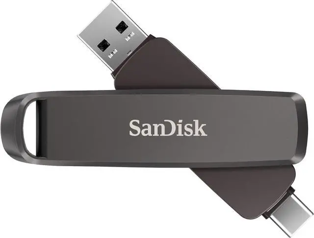 Main image of SANDISK Extreme PRO Dual Drive High-Performance USB Type-A and USB Type-C Flash Drive, 512GB