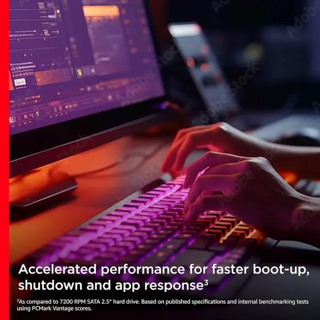 Alt view image 3 of 7 - SanDisk Ultra 3D NAND 4TB Internal SSD - SATA III 6 GB/S, 2.5"/7mm, Up to 560 MB/S - SDSSDH3-4T00-G25, Solid State Hard Drive
