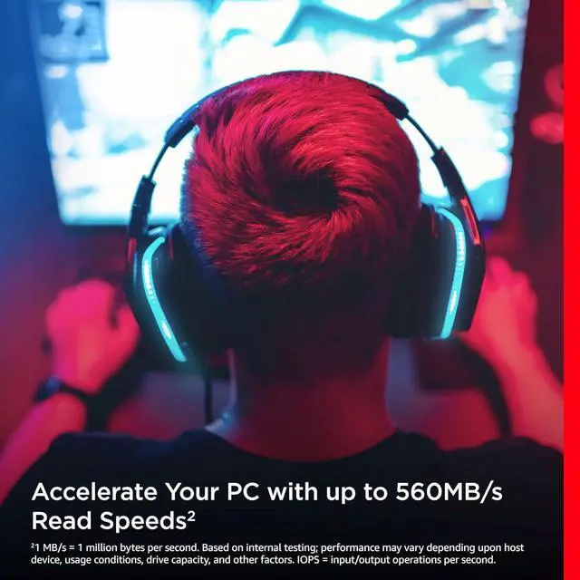 Alt view image 6 of 7 - SanDisk Ultra 3D NAND 4TB Internal SSD - SATA III 6 GB/S, 2.5"/7mm, Up to 560 MB/S - SDSSDH3-4T00-G25, Solid State Hard Drive