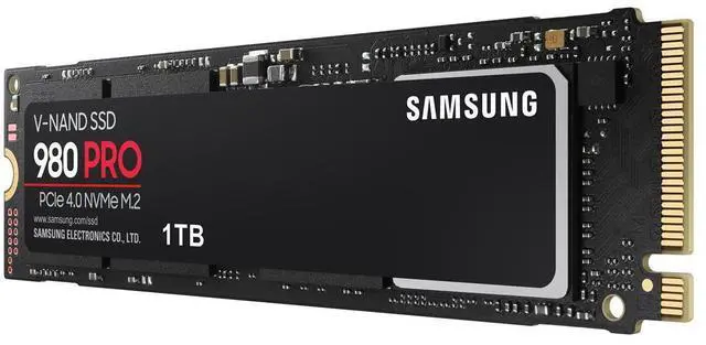 Main image of Samsung MZ-V8P1T0B 980 PRO 1 TB Solid State Drive - M.2 2280 Internal - PCI Express NVMe (PCI Express NVMe 4.0 x4) - Desktop PC, Notebook Device Supported - 7000 MB/s Maximum Read Transfer Rate - ...