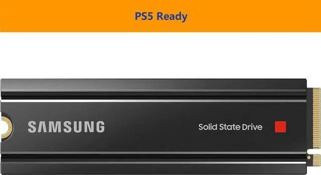 Main image of SAMSUNG 980 PRO SSD with Heatsink 1TB, PCIe 4.0 M.2 2280, Speeds Up-to 7,000MB/s, Best for High End Computing, Workstations and Compatible with Playstation5 (MZ-V8P1T0CW)