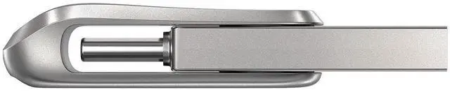 Alt view image 4 of 7 - SanDisk 2TB Ultra Dual Drive Luxe USB Type-C, Up to 400MB/s, USB 3.2 Gen 1, -in-1 Drive for USB Type-C and USB Type-A, Silver Metal Flash Drive (SDDDC4-2T00-G46)
