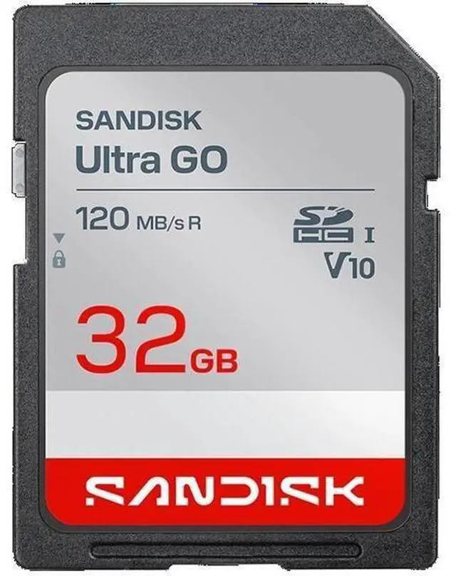 Main image of SanDisk Ultra GO SD 32GB Secure Digital High Capacity SDHC Memory Card, Up to 120MB/s UHS-I A1 C10 U1 V10 SDSDUGN-032G-GN6IN