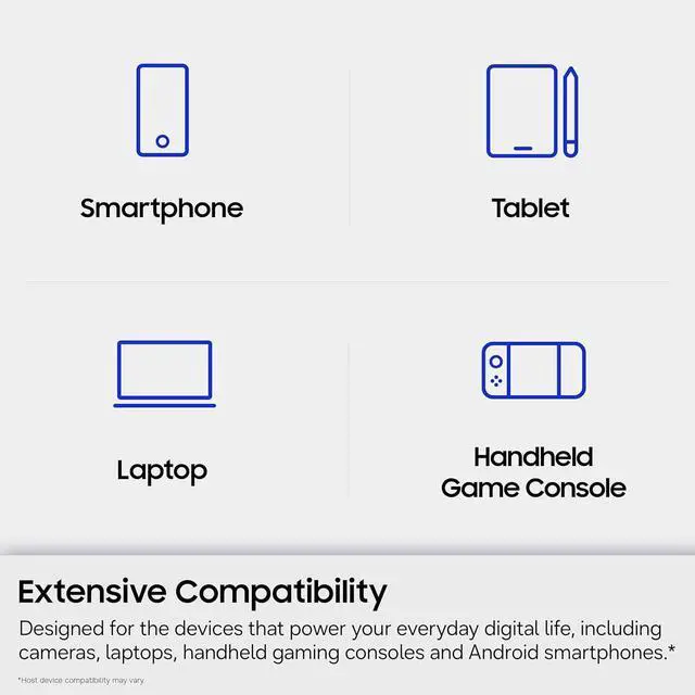 Alt view image 3 of 7 - Samsung microSDXC T7 512GB, Up to 170 MB/s, UHS-I U3 4K A2 V30 microSD for Casual Gamers, Amateur Creators, & Everyday Users MB-MB512T with Adapter
