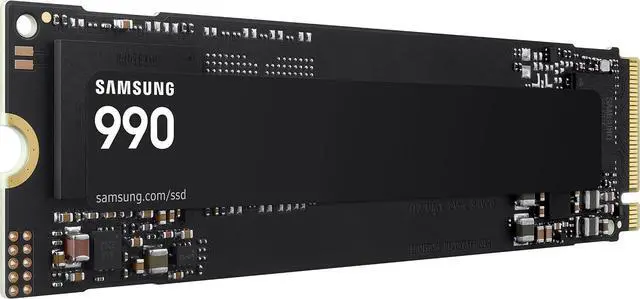 Alt view image 2 of 7 - SAMSUNG 990 M.2 2280 2TB PCIe 4.0 x4, Read/Write Speeds Up to 7,250/6,450 MB/s, Samsung V NAND Internal Solid State Drive SSD made for Game Collectors, DIY PC Builders & Digital Archivists MZ-V9V2T0BW