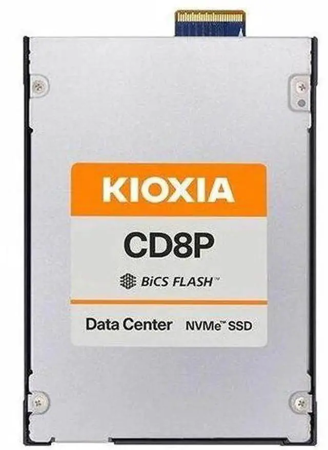 Main image of Kioxia KCD8DPJE15T3 CD8P-R Series E3.S 15,360 GB PCIe 5.0 NVMe 2.0 Solid State Drive