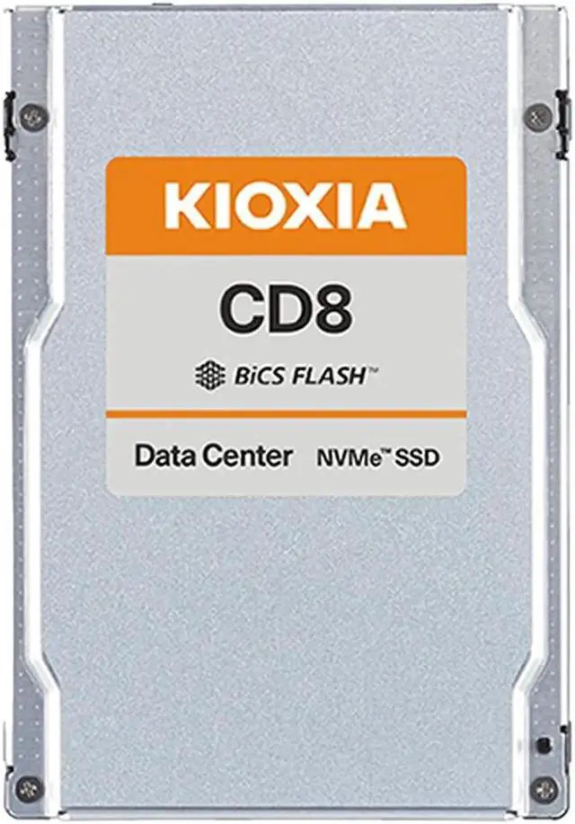 Main image of Kioxia KCD8DRUG1T92 CD8-R Series 1,920 GB PCIe 4.0 SED 2.5in Solid State Drive