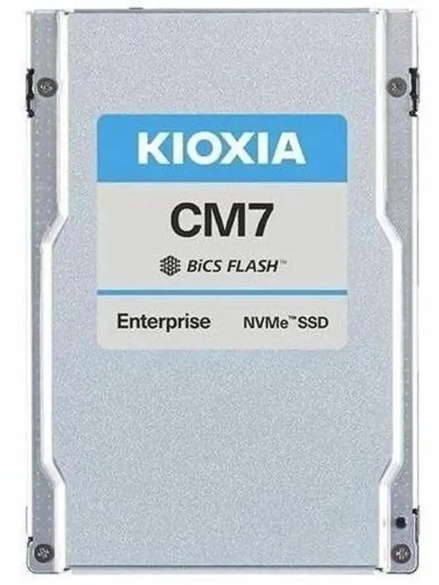 Main image of Kioxia KCMYXVUG1T60 CM7-V-Series 1.6TB PCIe Gen 5.0 x4 2.5-Inch Solid-State Drive